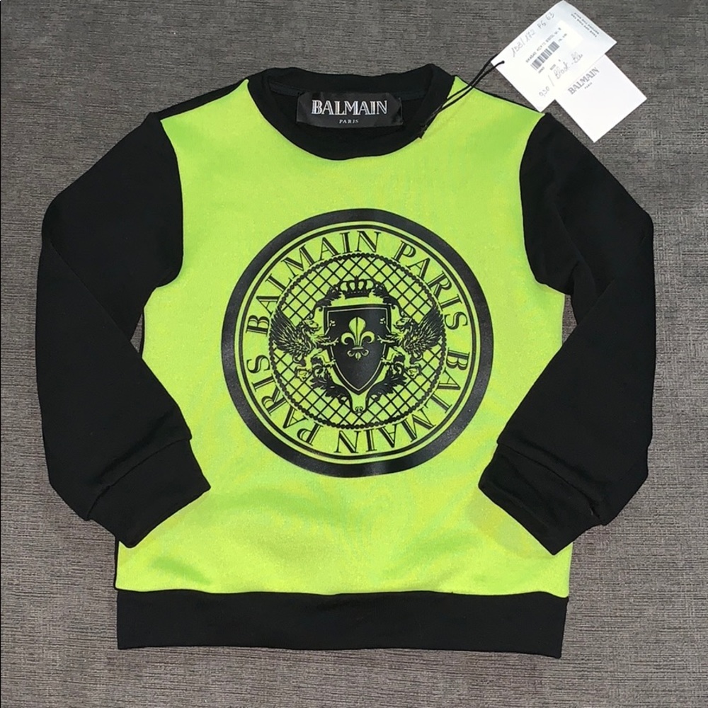 Balmain Paris Kids Sweatshirt NEW SEASON